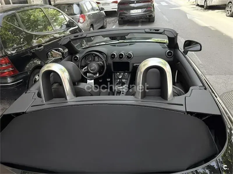 Usado Audi TT Roadster S-Line 160 CV (117 kW) 2014 Negro Descapotable