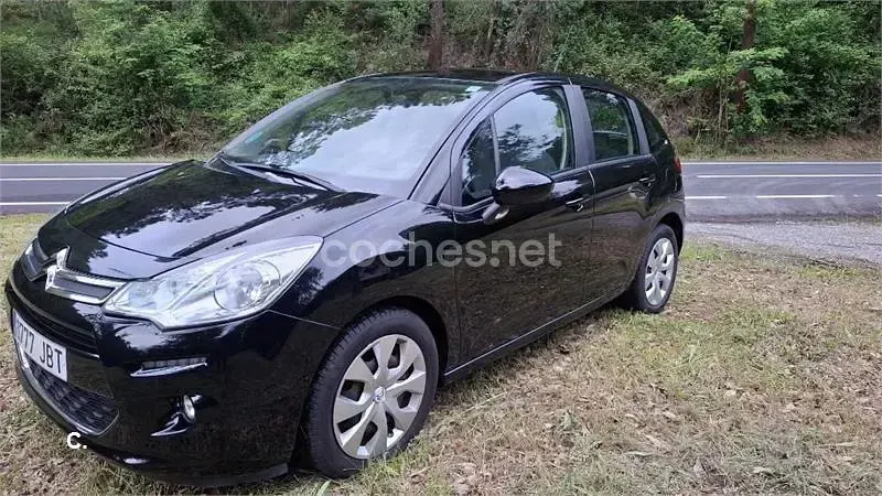 Usado Citroën C3 PureTech 82 CV (60 kW) 2014 Negro Berlina