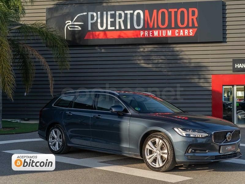 Usado Volvo V90 Momentum 197 CV (144 kW) 2021 Azul Familiar