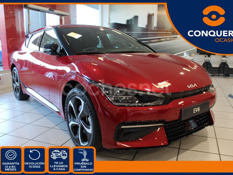 Rojo Nuevo 2024 Kia EV6 2 SUV | 49.250 € (Precio justo) - Imagen 1/4