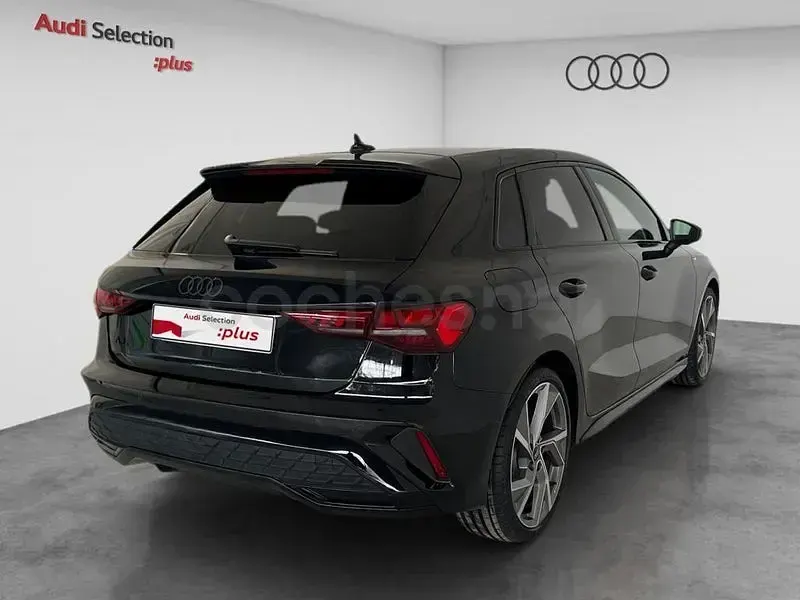 Usado Audi A3 150 CV (110 kW) 2026 Negro Berlina