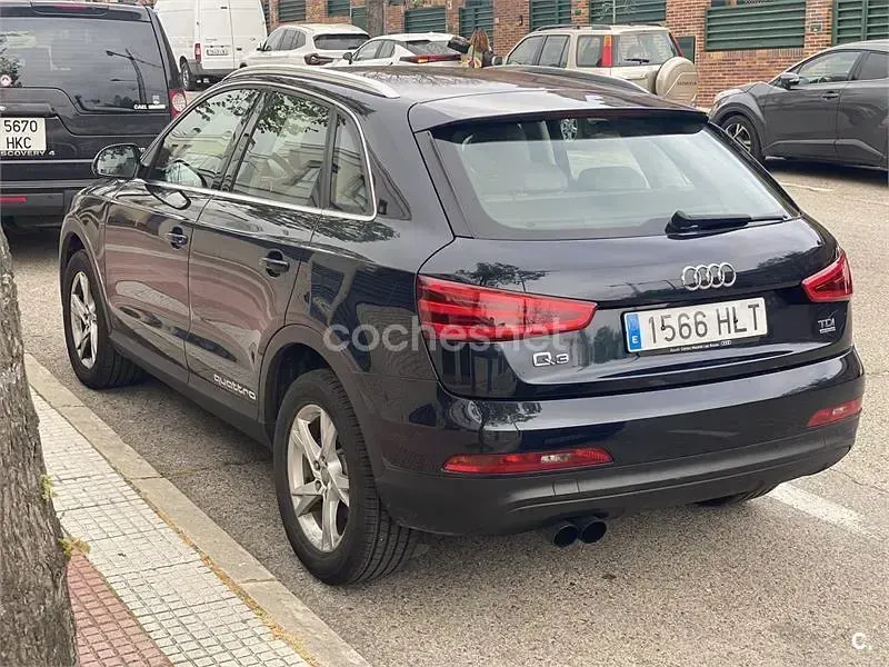 Usado Audi Q3 Ambiente 177 CV (130 kW) 2012 Azul SUV