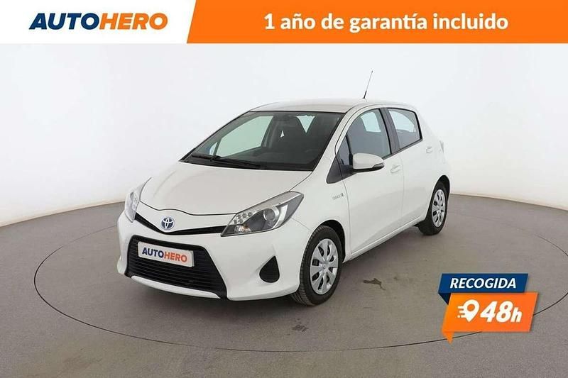 Blanco Usado 2014 Toyota Yaris Hybrid Advance Berlina | 10.999 € (Precio justo) - Imagen 1/3