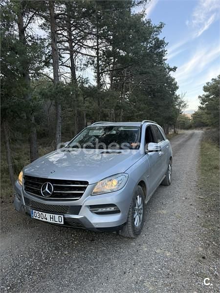 Usado Mercedes ML250 204 CV (150 kW) 2012 Gris / plata SUV