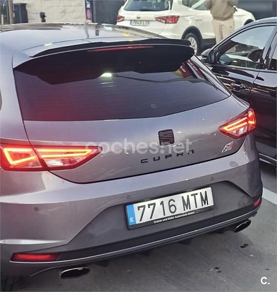 Usado Seat Leon SC CUPRA 280 CV (205 kW) 2014 Gris / plata Utilitario