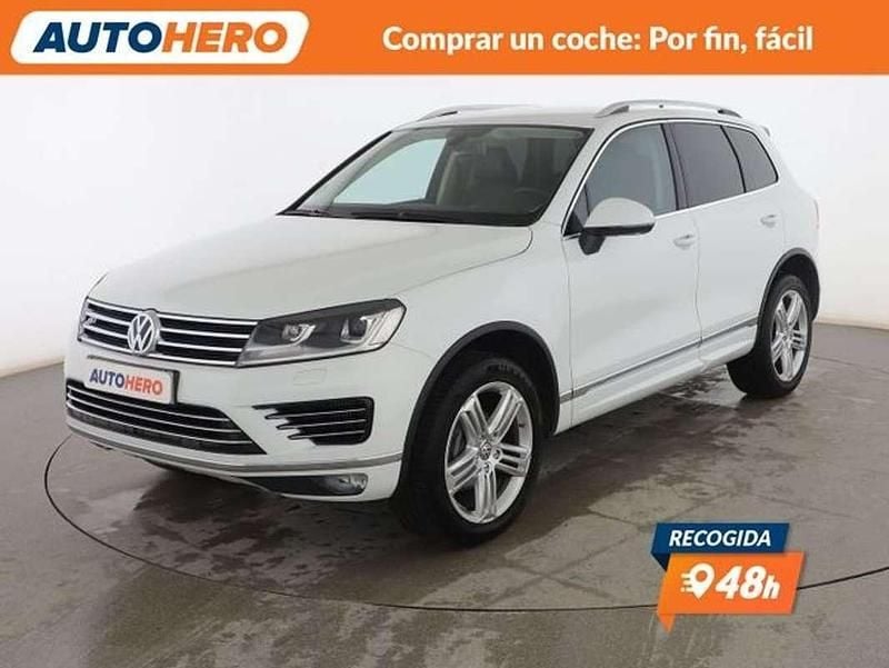 Usado VW Touareg R-line 262 CV (192 kW) 2015 Blanco SUV