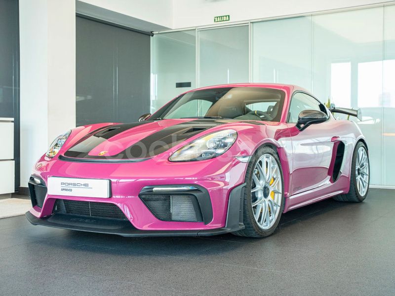 Rosa Usado 2024 Porsche 718 Cayman GT4 Coupe | 204.000 € (Caro) - Imagen 1/4
