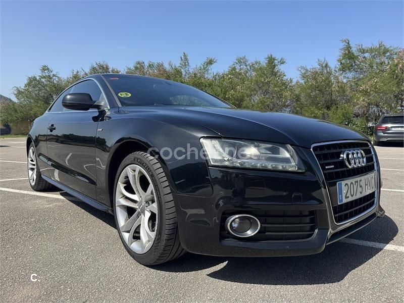 Brugt Audi A5 S-Line 240 HK (176 kW) 2010 Sort Coupe