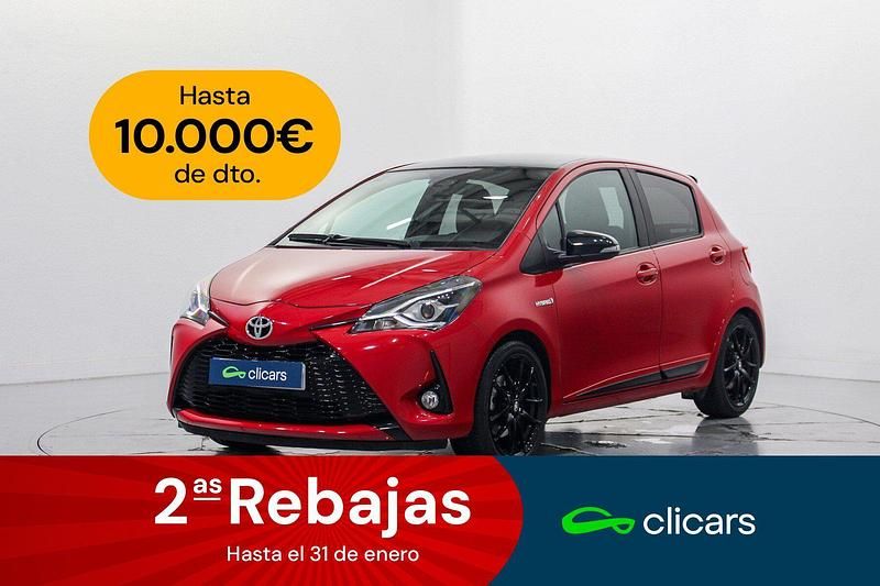 Rojo Usado 2019 Toyota Yaris Hybrid Sport | 16.490 € (Precio justo) - Imagen 1/4
