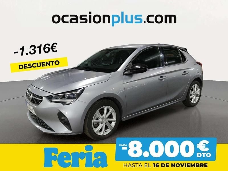 Gris Usado 2021 Opel Corsa Elegance Berlina | 11.850 € (Precio justo) - Imagen 1/4