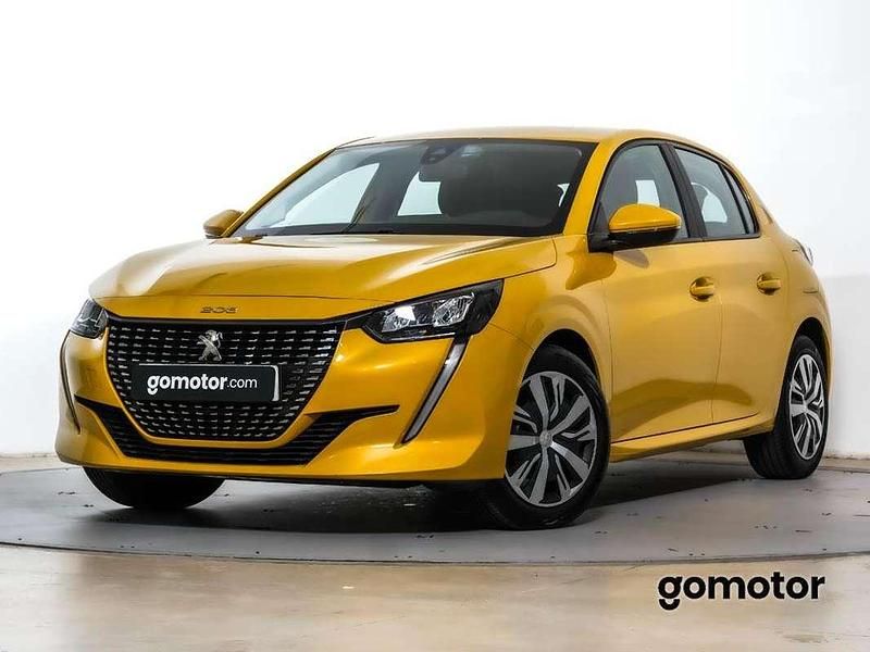 Amarillo Usado 2020 Peugeot 208 Active Utilitario | 10.990 € (Precio justo) - Imagen 1/4