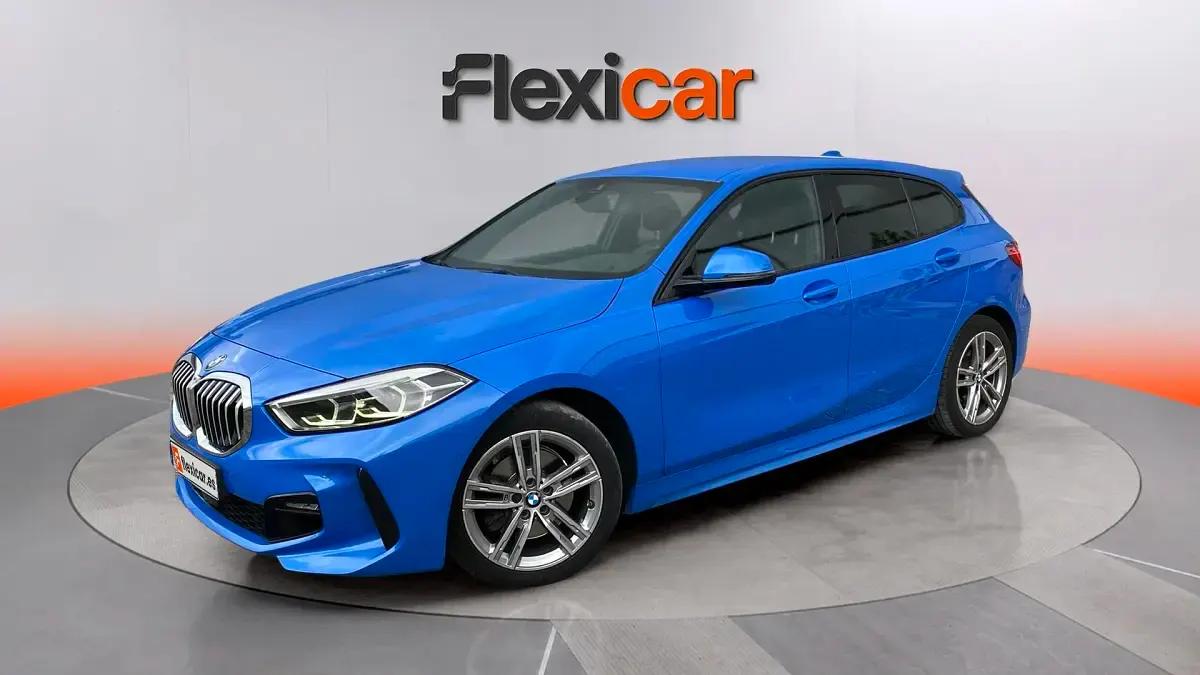 Usado BMW 116 116 CV (85 kW) 2021 Azul Utilitario