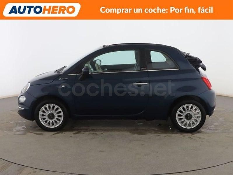Usado Fiat 500C Dolcevita 70 CV (51 kW) 2021 Azul Descapotable