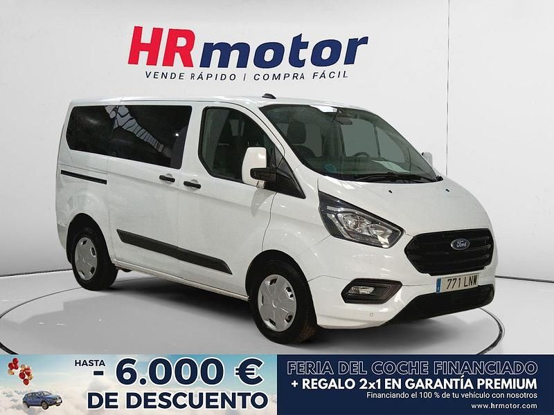Blanco Usado 2021 Ford Transit Custom Trend Berlina | 26.801 € (Un poco caro) - Imagen 1/4