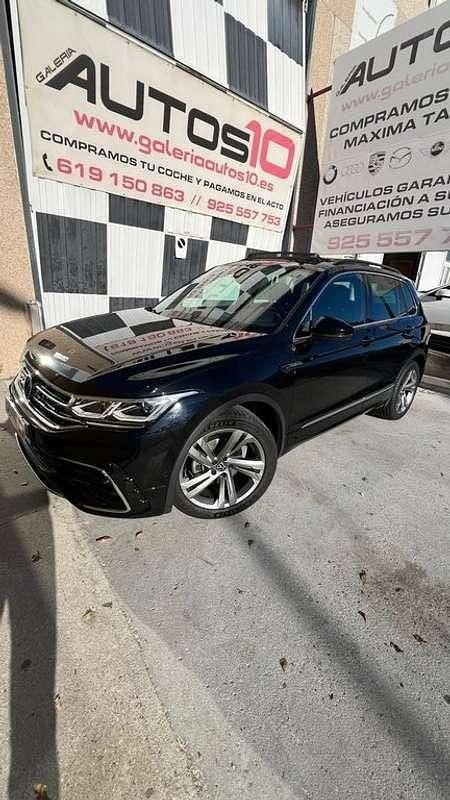 Negro Usado 2021 VW Tiguan R-line SUV | 31.951 € (Caro) - Imagen 1/4