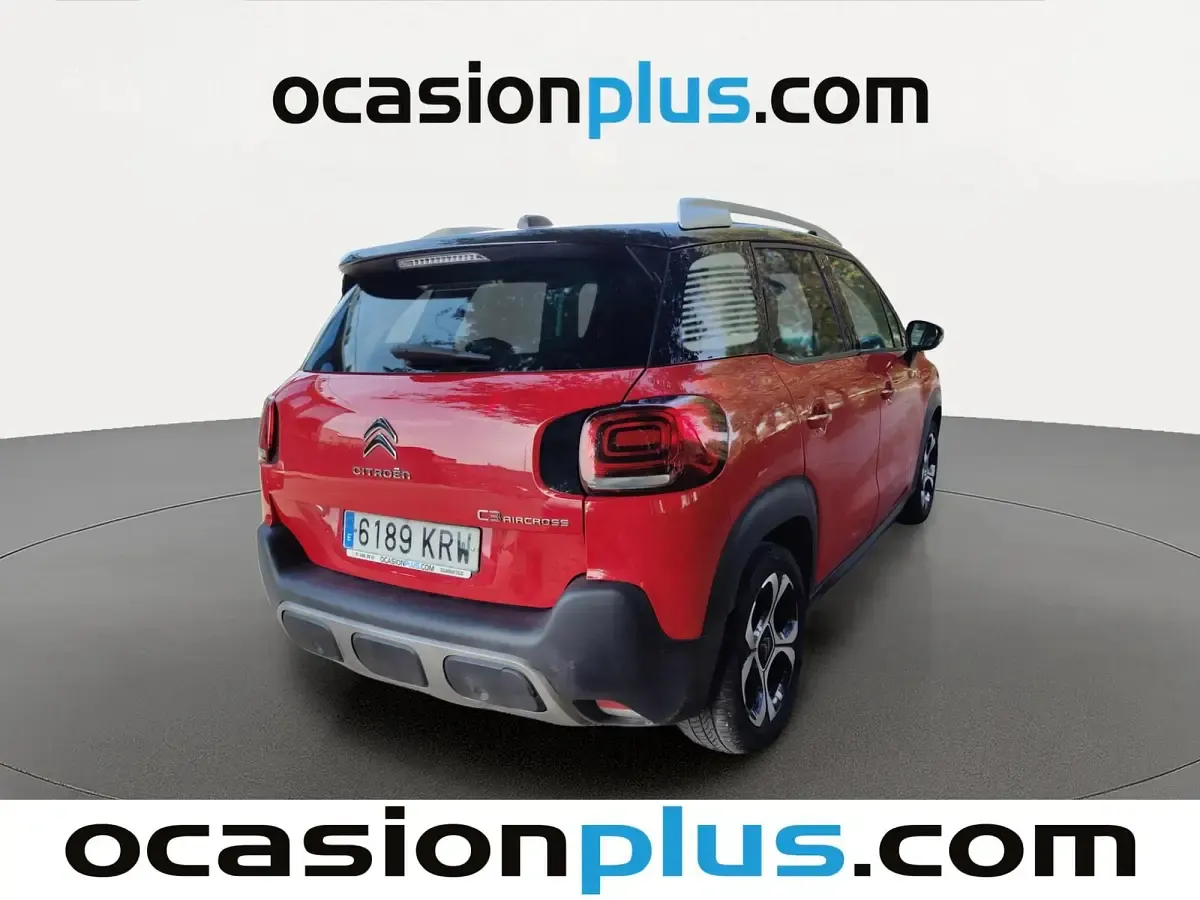 Usado Citroën C3 Aircross PureTech 110 CV (80 kW) 2018 Rojo SUV
