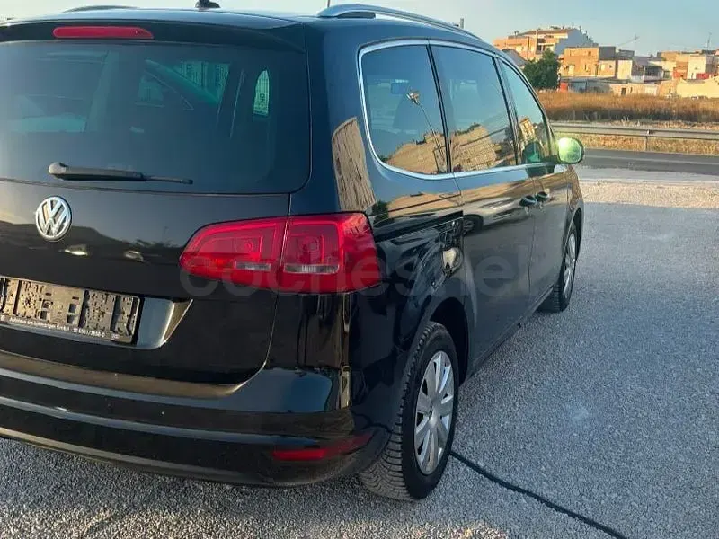 Usado VW Sharan Advance 140 CV (102 kW) 2011 Negro Monovolumen