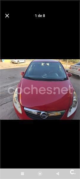 Usado Opel Corsa 90 CV (66 kW) 2007 Rojo Berlina