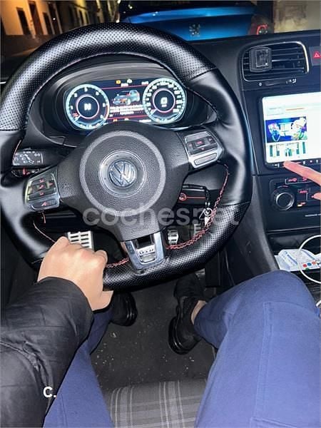 Usado VW Golf VI GTD 170 CV (125 kW) 2009 Negro Utilitario