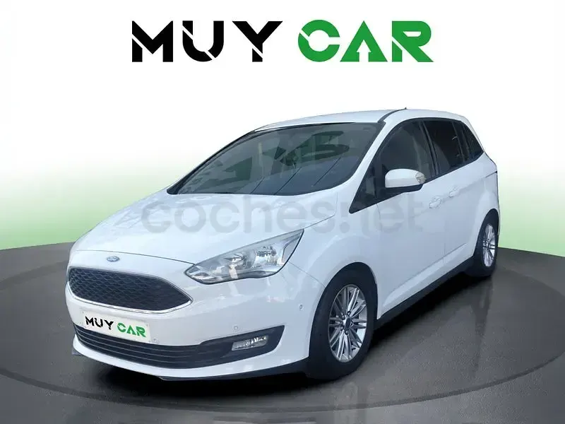 Usado Ford Grand C-Max Trend 125 CV (91 kW) 2017 Blanco Monovolumen