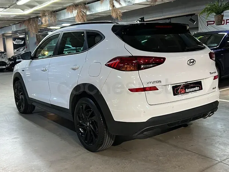 Usado Hyundai Tucson N Line 136 CV (100 kW) 2019 Blanco SUV