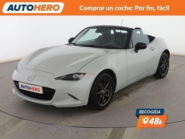 Gris Usado 2016 Mazda MX5 Luxury Descapotable | 19.599 € (Precio justo) - Imagen 1/3