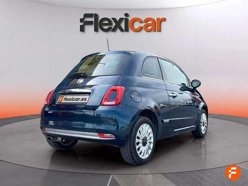 Usado Fiat 500 Lounge 69 CV (50 kW) 2019 Azul Utilitario