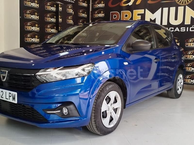 Azul Usado 2021 Dacia Sandero Comfort Berlina | 10.299 € (Super precio) - Imagen 1/4