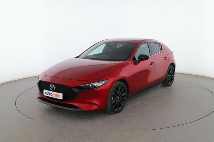 Rojo Usado 2024 Mazda 3 Homura-Line Berlina | 26.190 € (Precio justo) - Imagen 1/3
