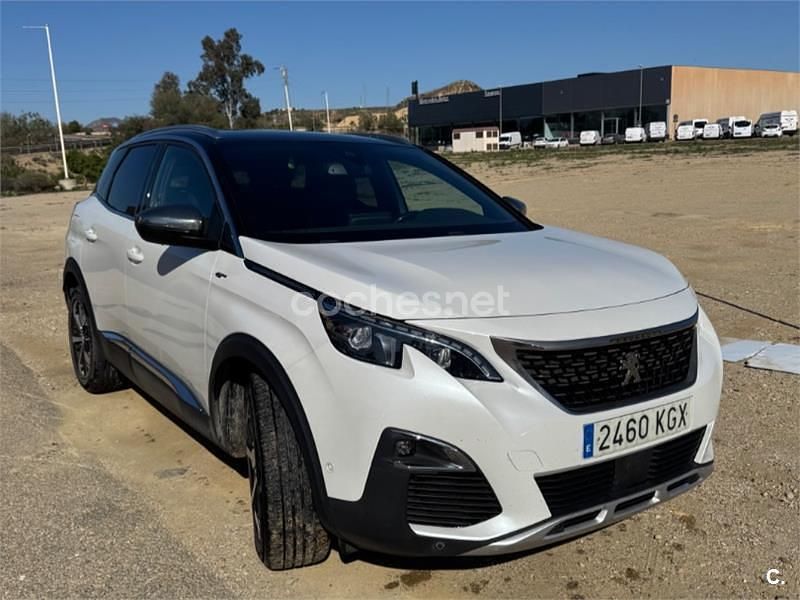 Blanco Usado 2018 Peugeot 3008 GT SUV | 15.500 € (Precio justo) - Imagen 1/4