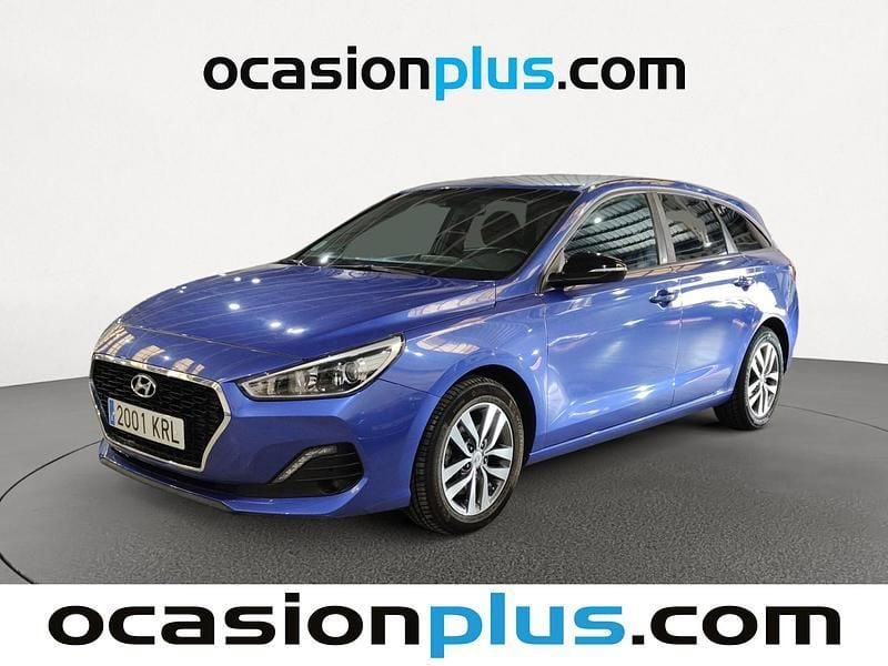 Azul Usado 2018 Hyundai i30 GO! Monovolumen | 12.955 € (Precio justo) - Imagen 1/4