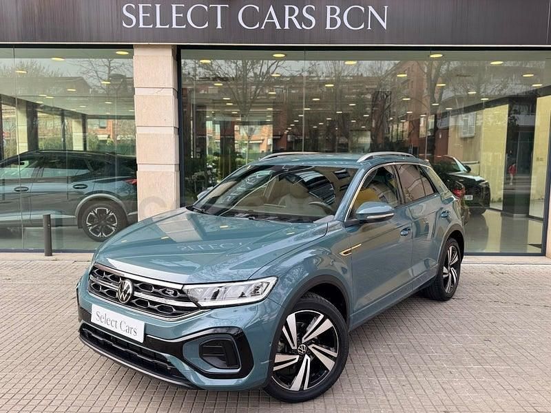 Usado VW T-Roc R-line 150 CV (110 kW) 2023 Azul SUV