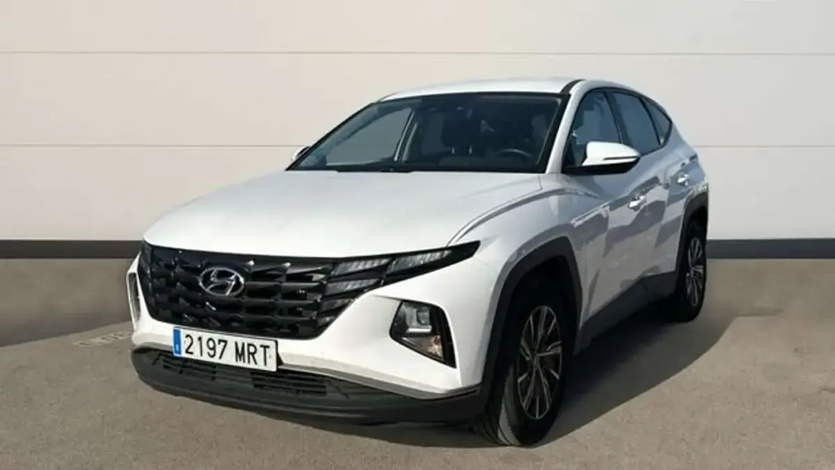 Usado Hyundai Tucson 150 CV (110 kW) 2024 Blanco SUV