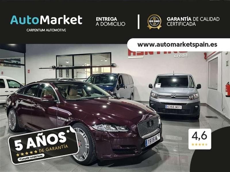 Rojo Usado 2018 Jaguar XJ Premium Luxury Berlina | 29.900 € - Imagen 1/4