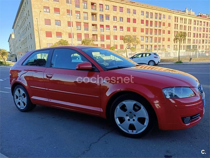 Usado Audi A3 Ambition 170 CV (125 kW) 2008 Rojo Utilitario