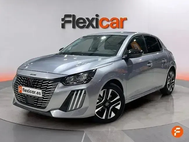Usado Peugeot 208 Allure 100 CV (73 kW) 2025 Gris Utilitario
