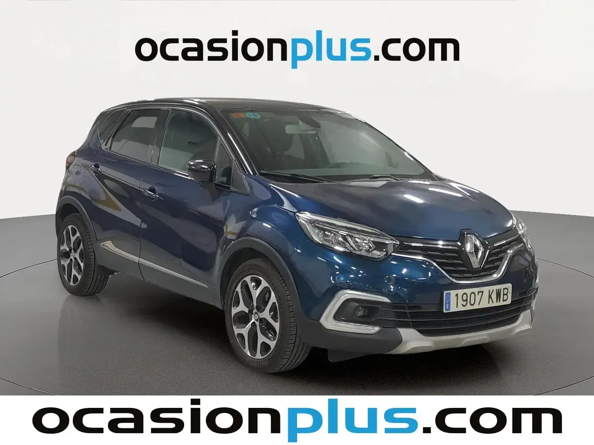 Usado Renault Captur Zen 131 CV (96 kW) 2019 Azul SUV