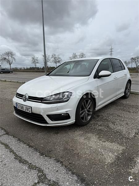 Usado VW Golf VII Sportline 110 CV (80 kW) 2016 Blanco Berlina