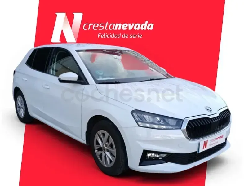 Usado Skoda Fabia Selection 80 CV (58 kW) 2024 Blanco Utilitario