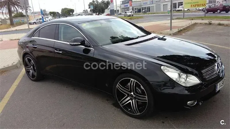 Usado Mercedes CLS350 292 CV (214 kW) 2006 Negro Coupe