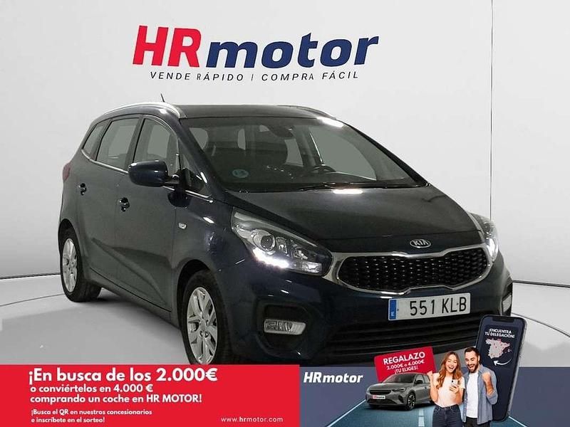 Azul Usado 2018 Kia Carens Monovolumen | 12.710 € (Buen precio) - Imagen 1/4