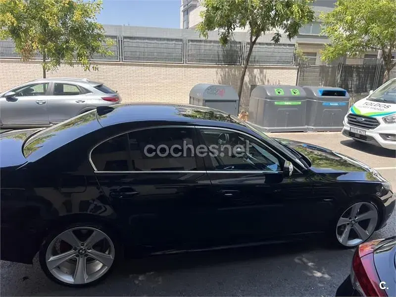 Usado BMW 525 177 CV (130 kW) 2008 Negro Berlina