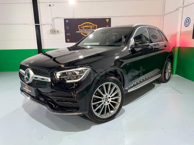 Usado Mercedes GLC300e 306 CV (225 kW) 2021 Negro SUV