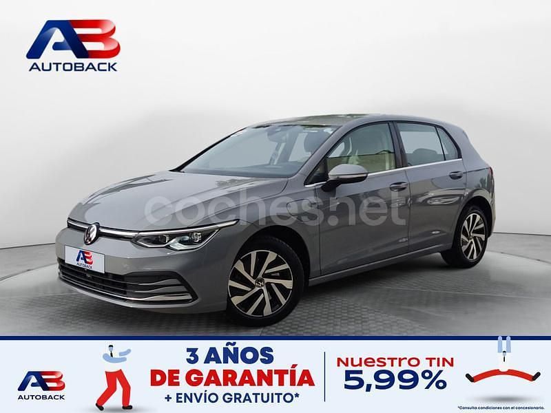 Gris Usado 2022 VW Golf VIII Berlina | 24.450 € (Buen precio) - Imagen 1/2