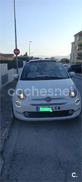 Usado Fiat 500C 69 CV (50 kW) 2019 Blanco Descapotable