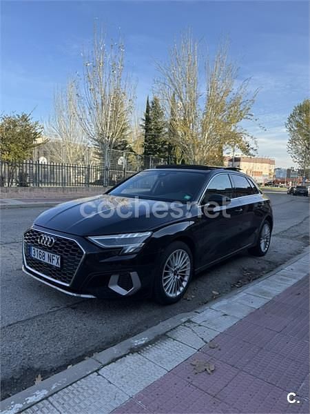 Usado Audi A3 Advanced Plus 204 CV (150 kW) 2021 Negro Berlina