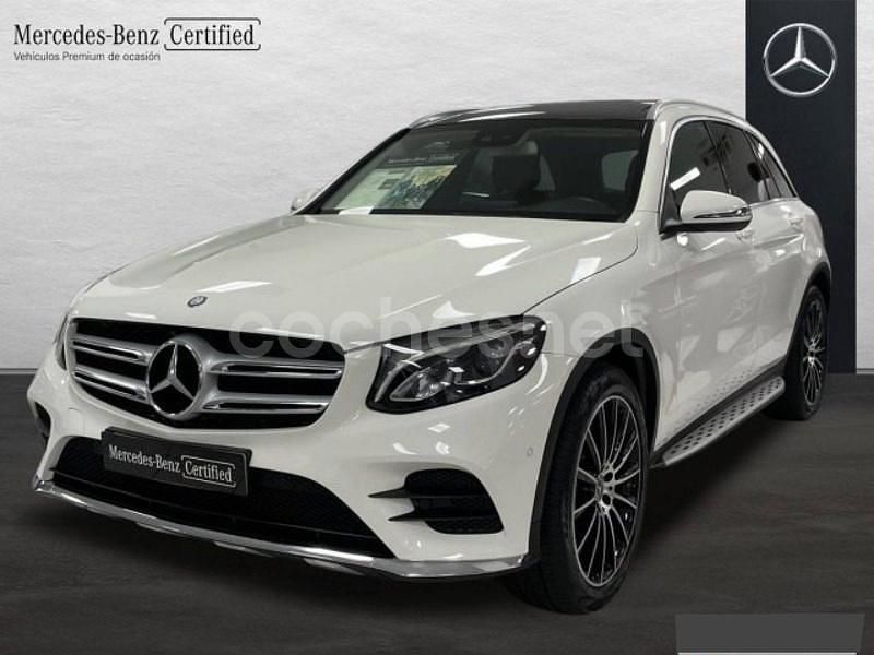 Blanco Usado 2016 Mercedes GLC220 AMG line SUV | 27.990 € (Caro) - Imagen 1/4