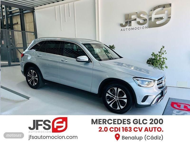 Plateado Usado 2021 Mercedes GLC200 SUV | 34.900 € (Precio justo) - Imagen 1/4