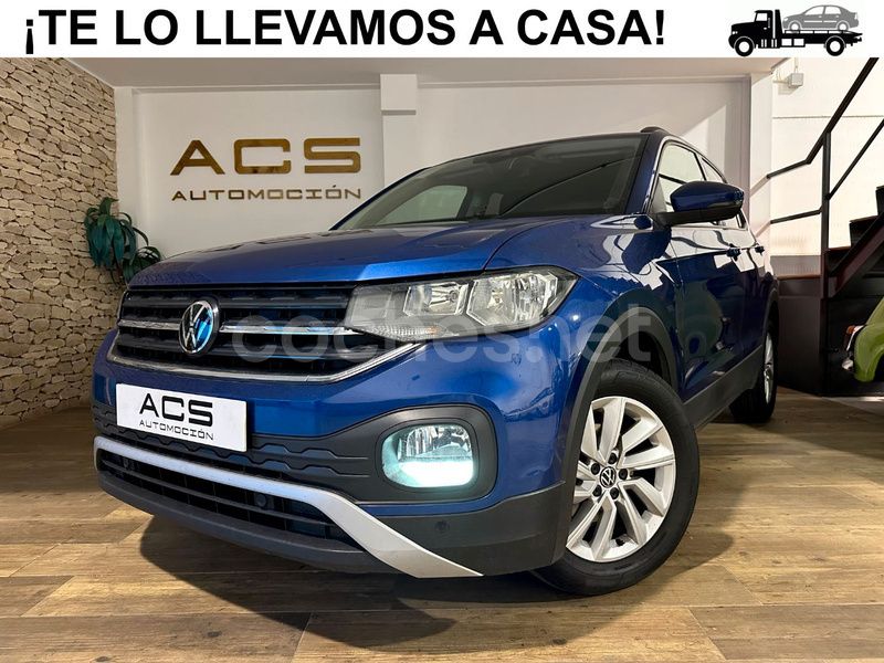 Azul Usado 2021 VW T-Cross Advance SUV | 13.990 € - Imagen 1/4