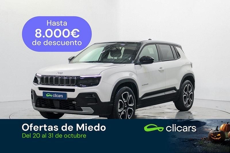 Blanco Usado 2023 Jeep Avenger Summit SUV | 20.190 € (Buen precio) - Imagen 1/4